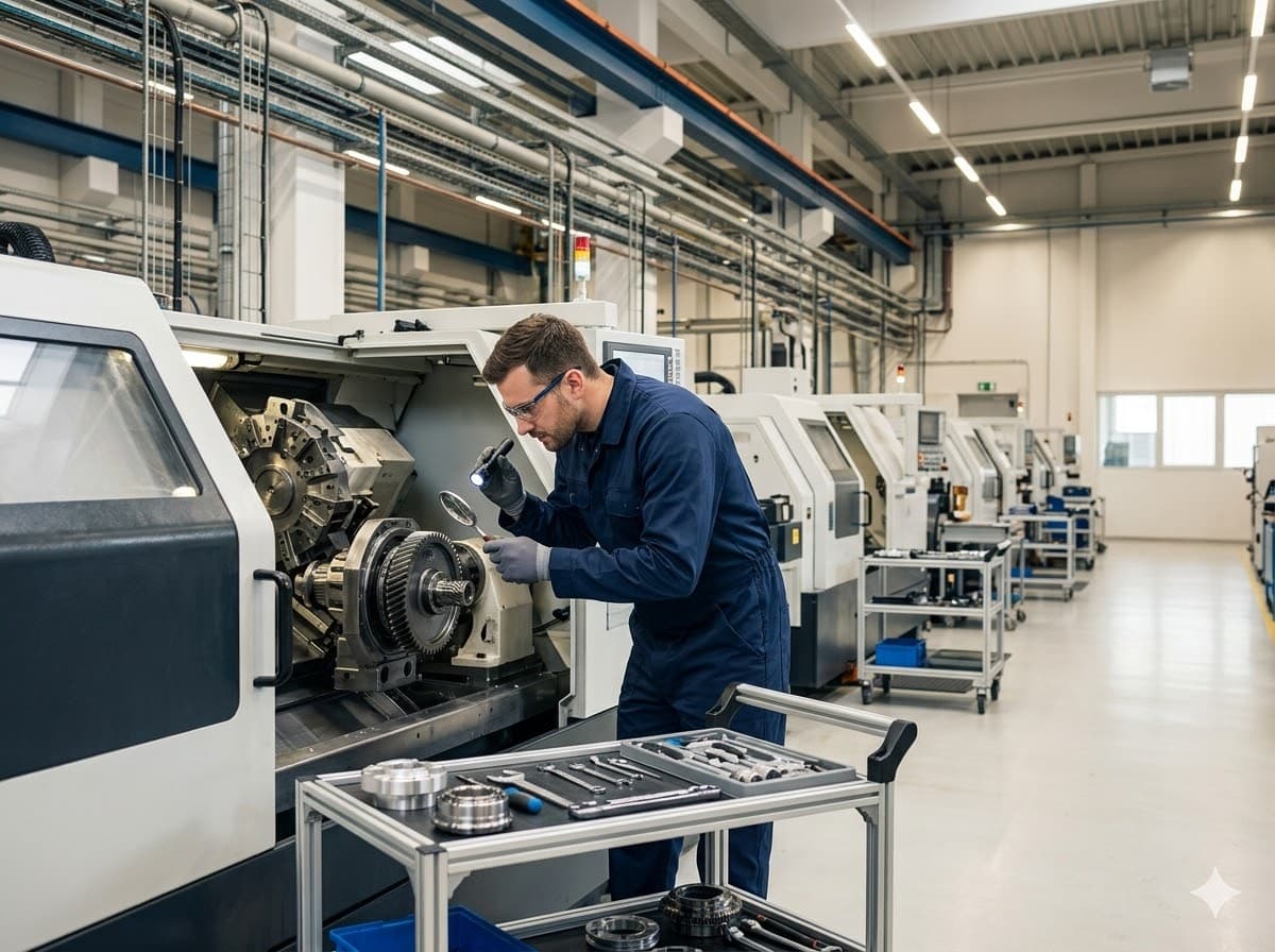 Manufacturing operations environment with critical equipment and maintenance context